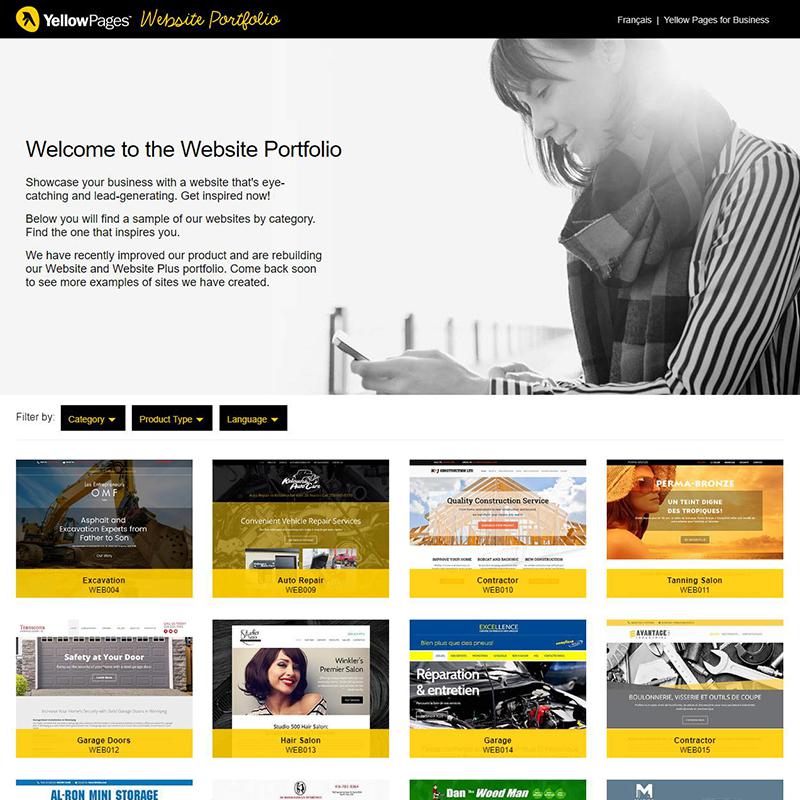 YP Website Portfolio